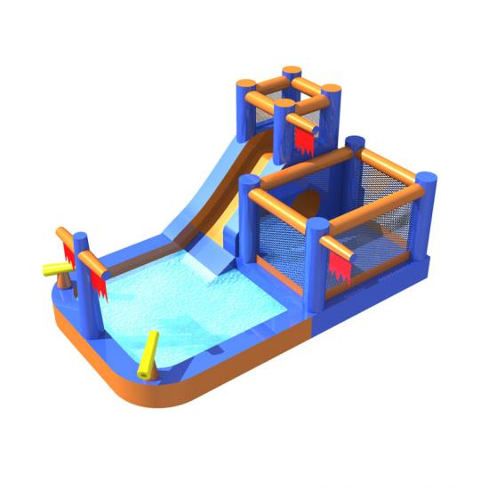 Kids jumper with wet slide