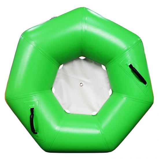Inflatable water floating tube