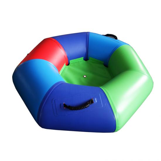 Inflatable water floating tube