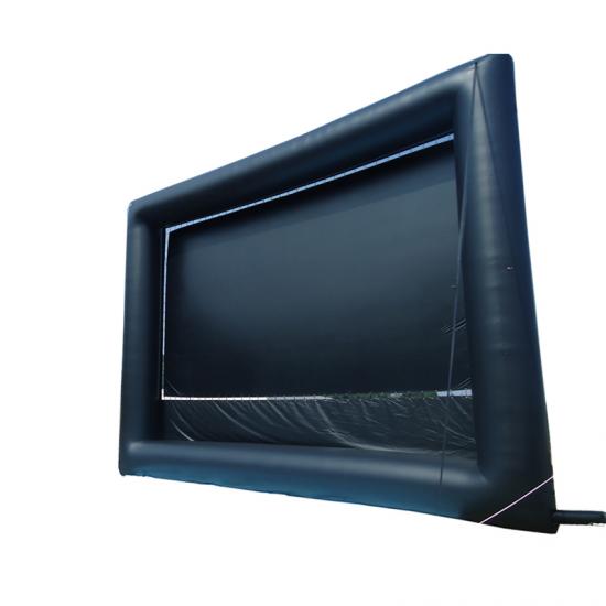 cinema screen and projector