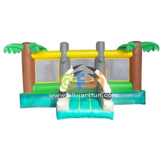 Inflatable castle amusement park