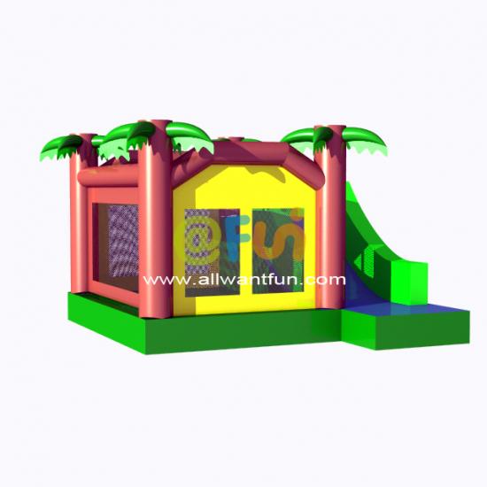 Inflatable combo jumping bouncer
