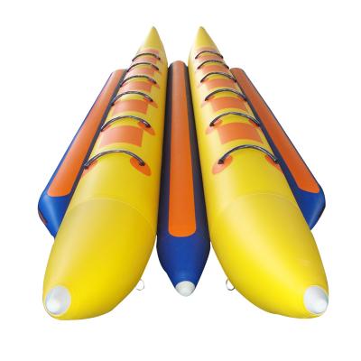Inflatable flying banana boat