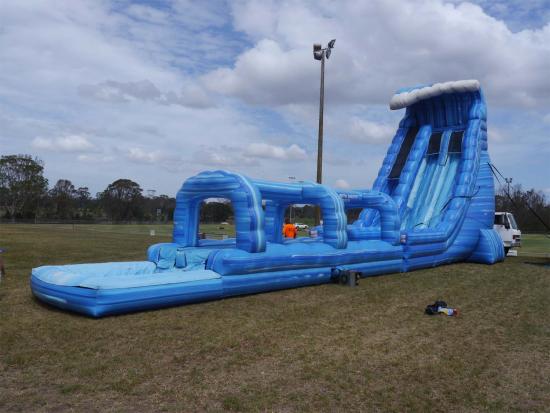 huge inflatable water slide for kids and adult