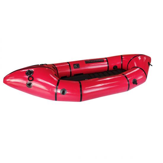 light small river boat packraft